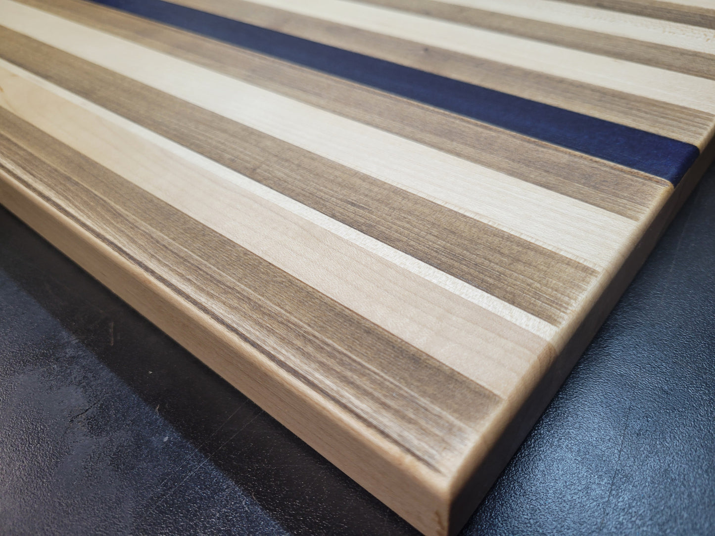 Thin Blue Line Cutting Board Supporting Police and Law Enforcement