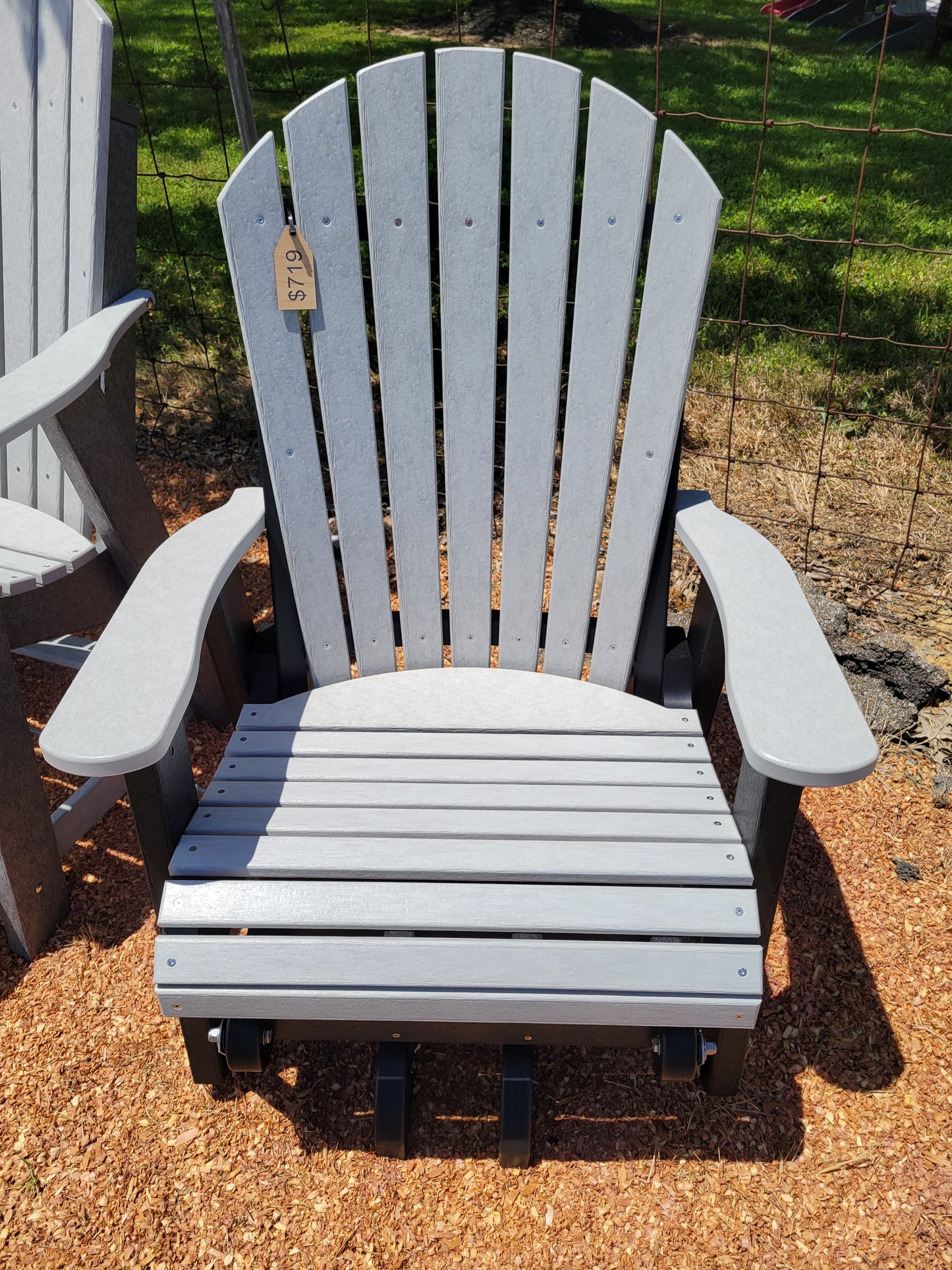 Adirondack Swivel Glider