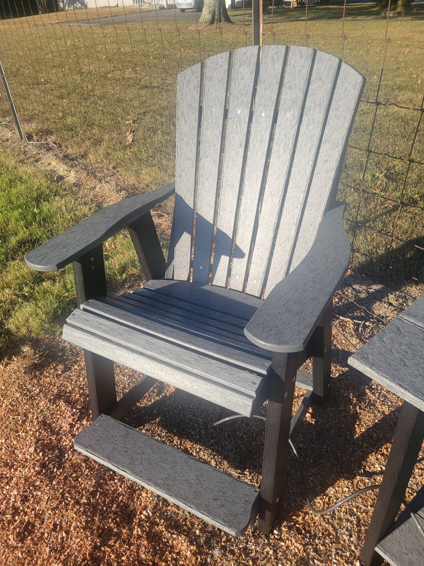 Tall Adirondack Chairs (Bar Stool Style)