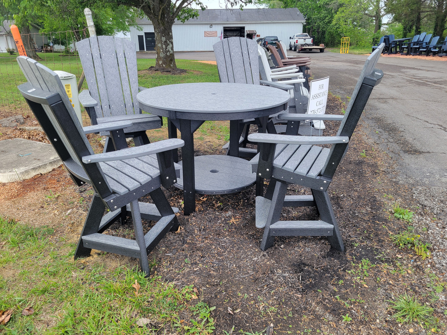 Pub Table and Chairs