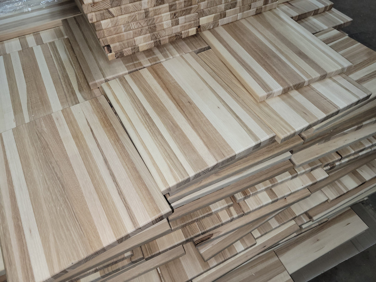 Bulk order of 5 Hickory Cutting Boards FAST SHIP