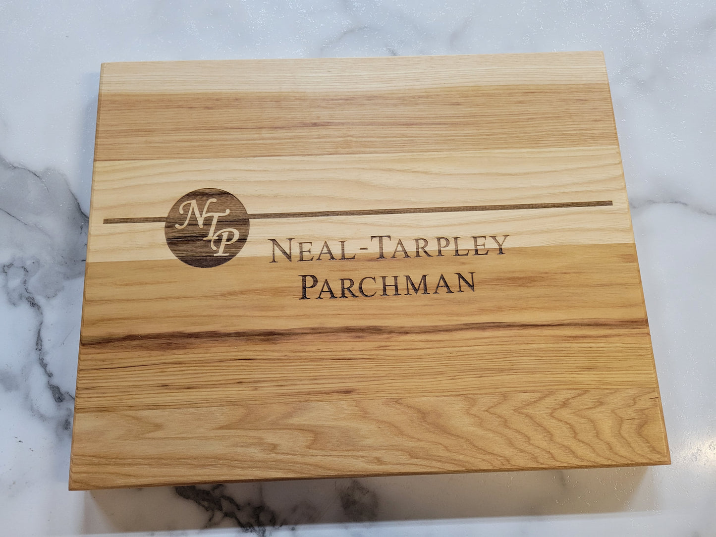 Hickory Cutting Board with Your Business Logo