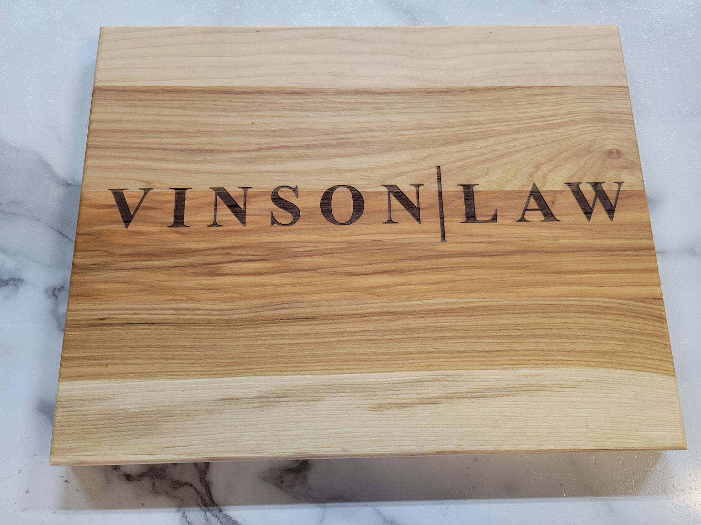 Hickory Cutting Board with Your Business Logo