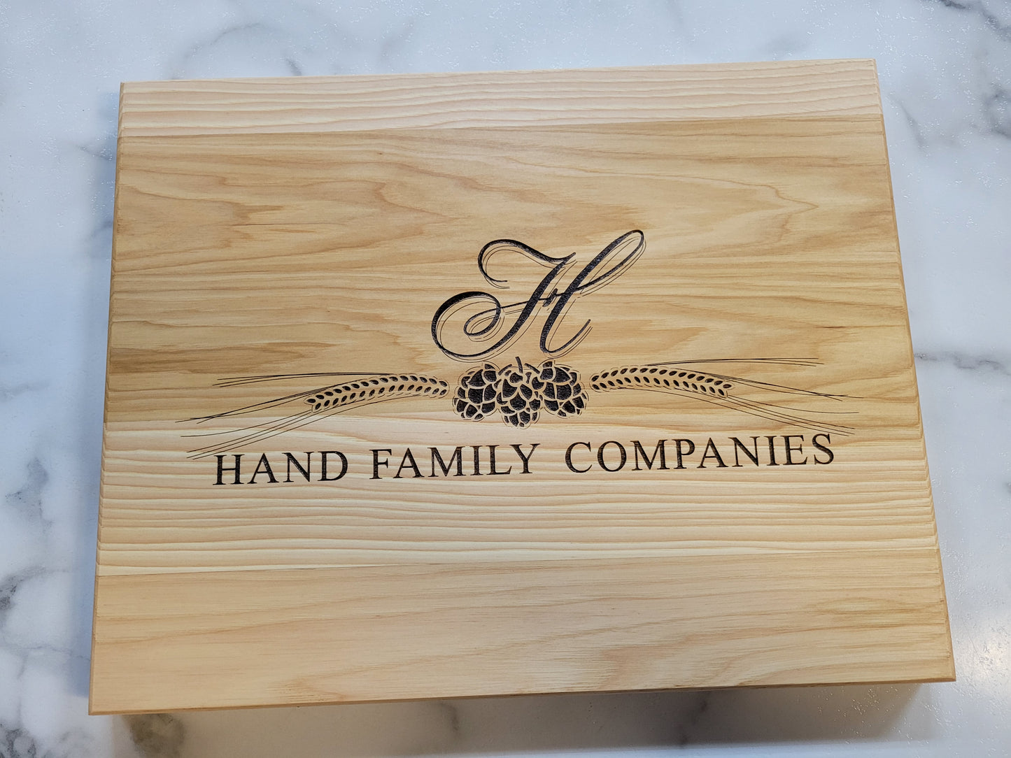 15 Hickory Cutting Boards with Your Business Logo