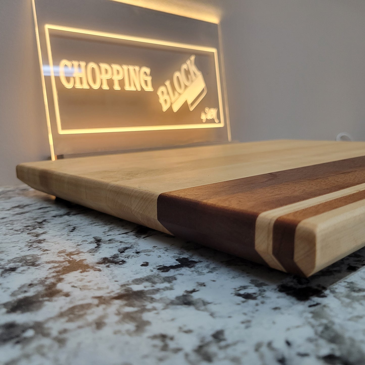 Mahogany & Maple Cutting Board