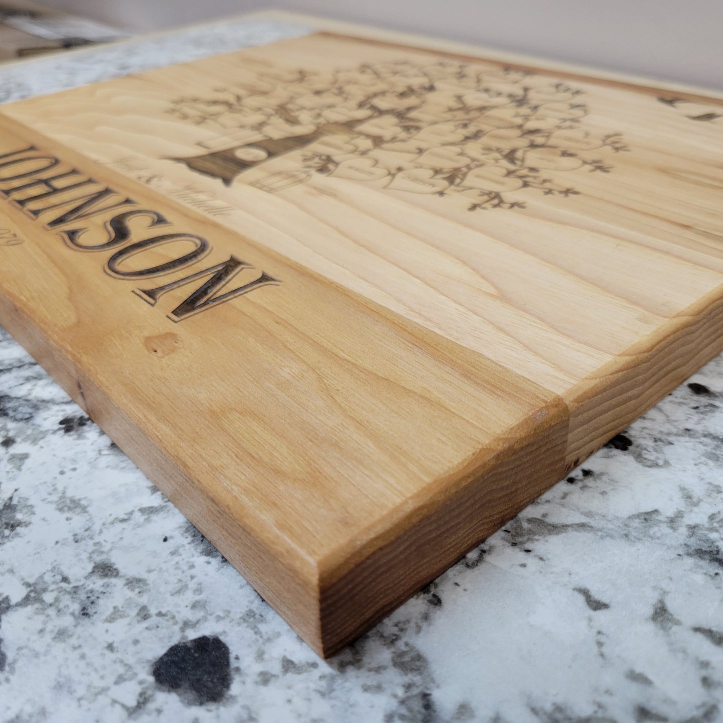 Family Tree Cutting Board or Wall Art