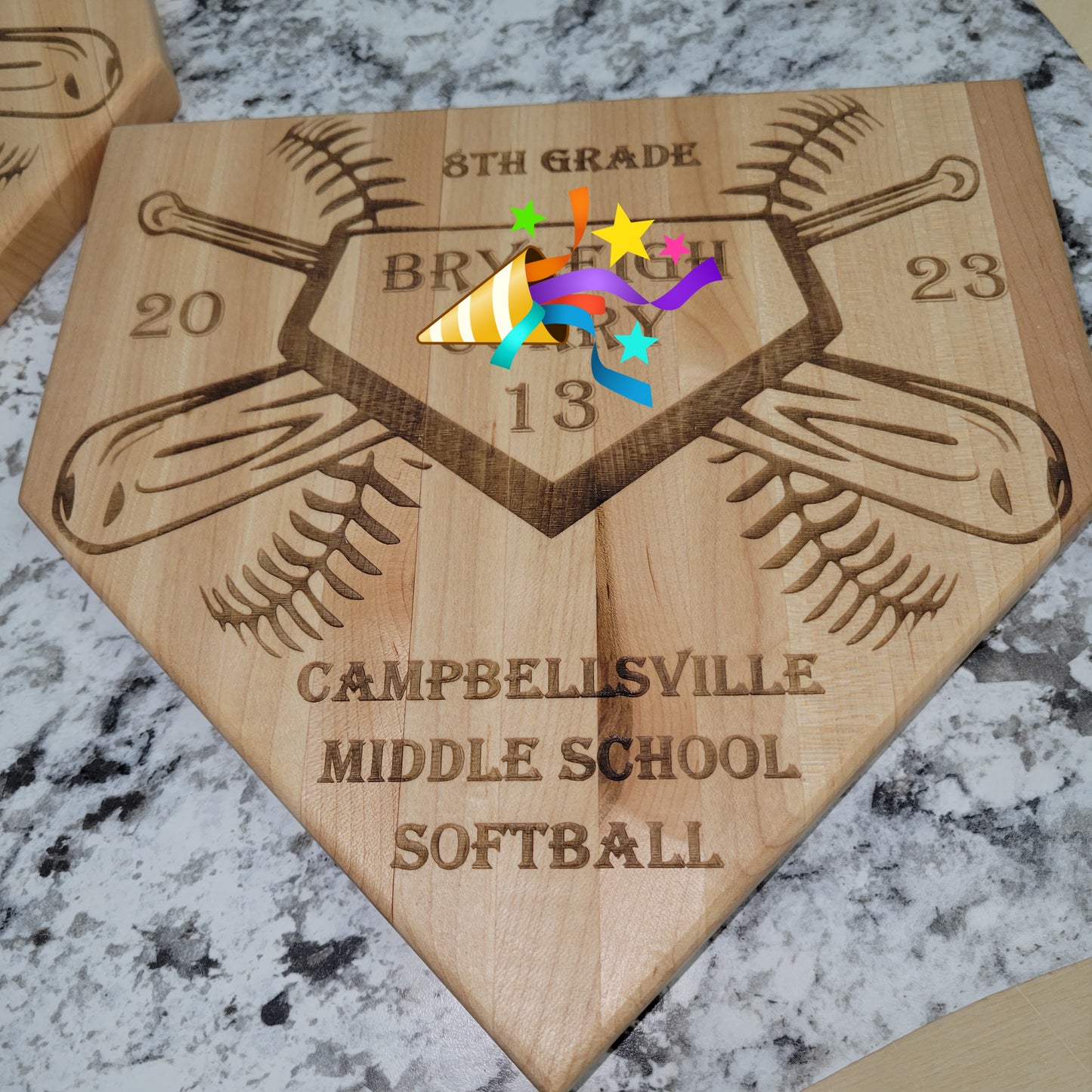 Baseball or Softball Homebase Awards