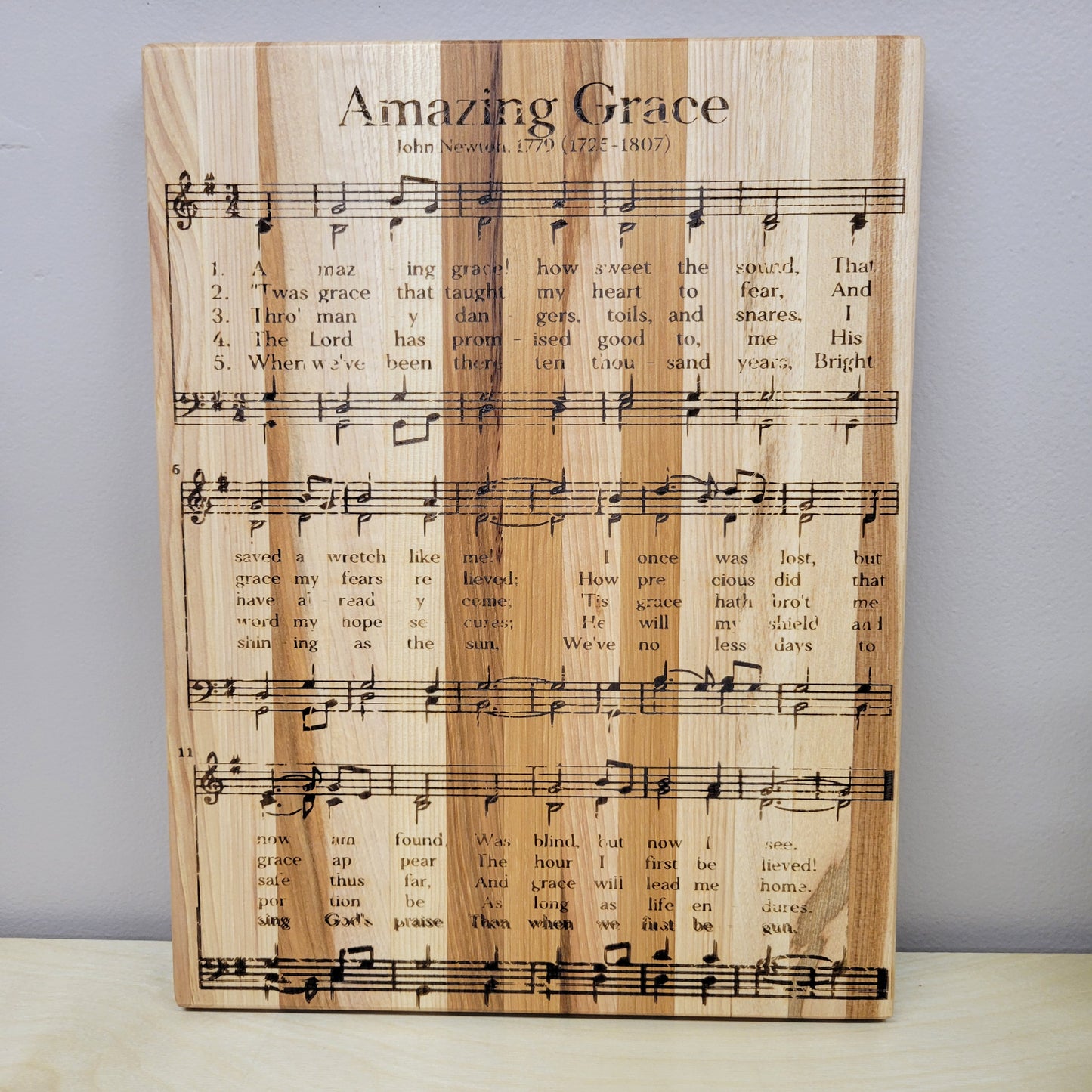 Amazing Grace Song Board