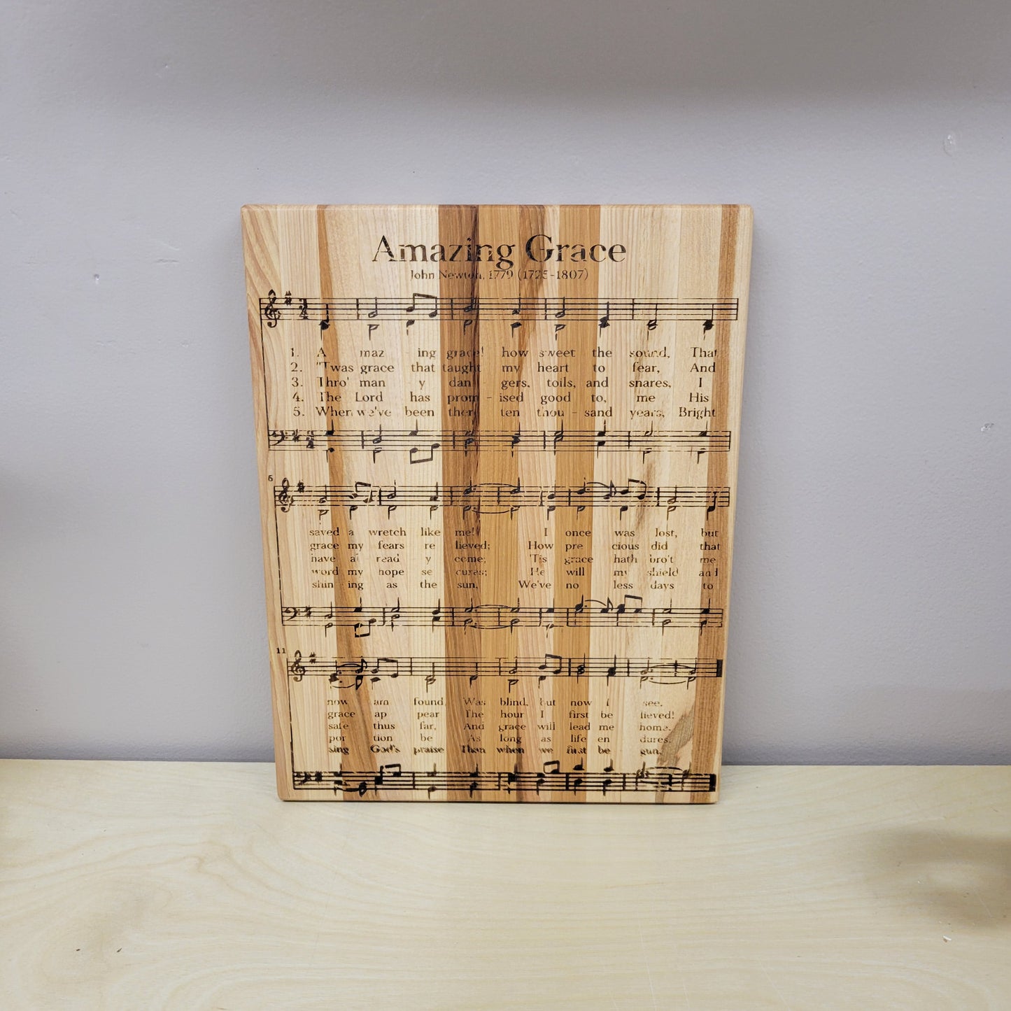 Amazing Grace Song Board