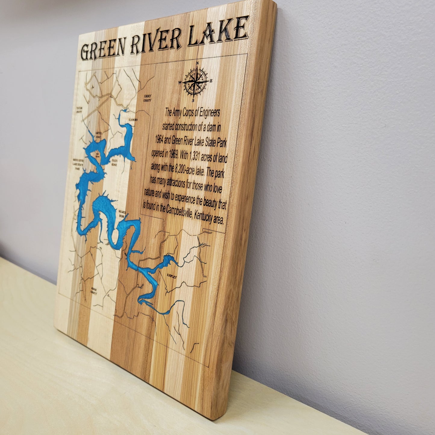 Green River Lake Cutting Board / Wall Art