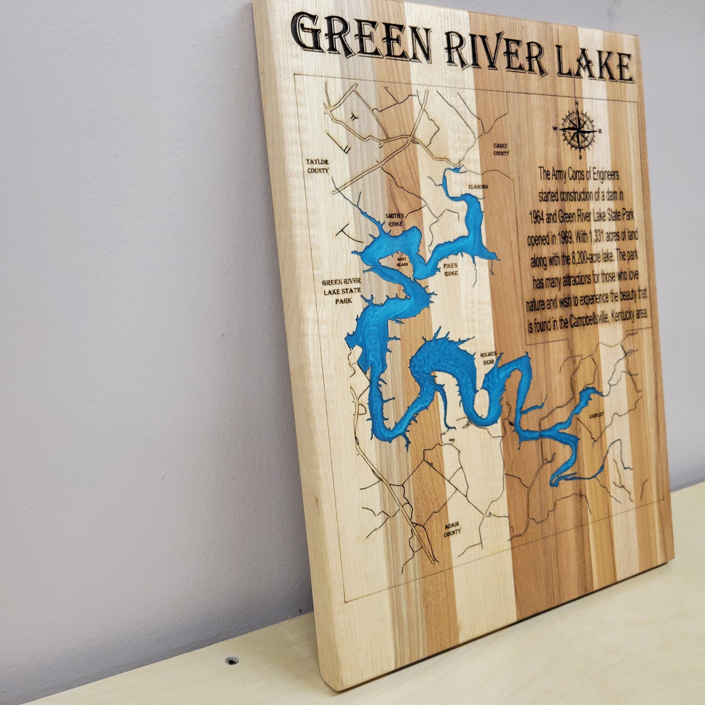 Green River Lake Cutting Board / Wall Art