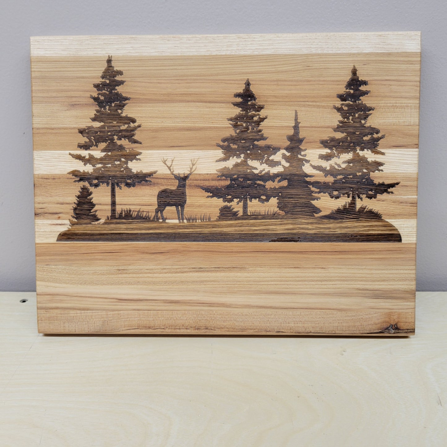 Hunting Lodge, or Nature Wooden Plaque