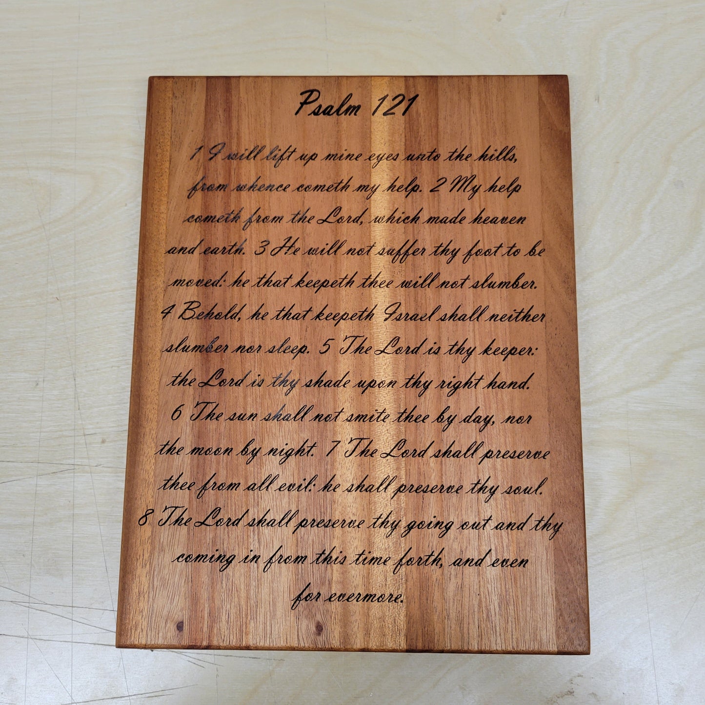 Custom Bible Verse Wall Plaque Request