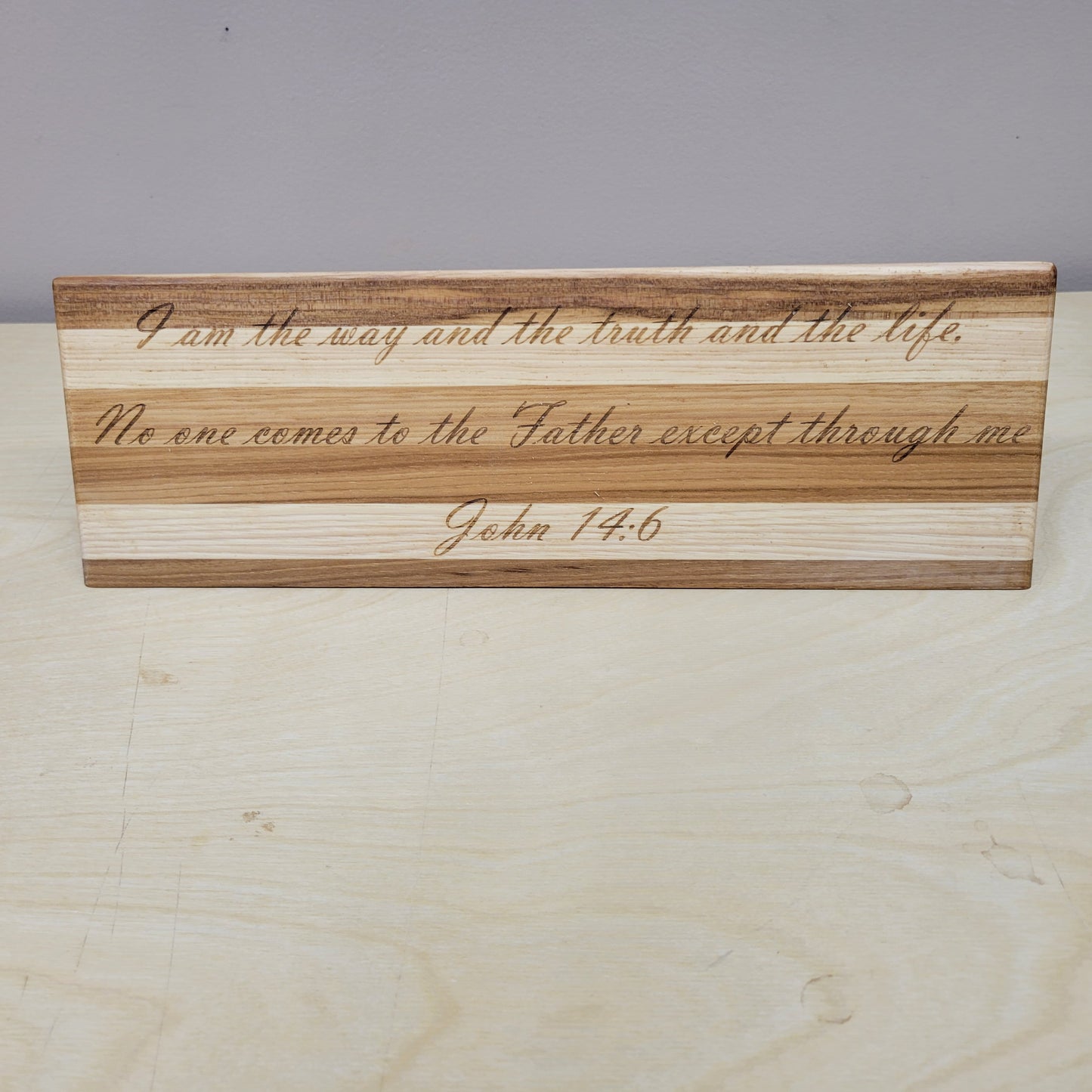 Custom Bible Verse Wooden Plaque