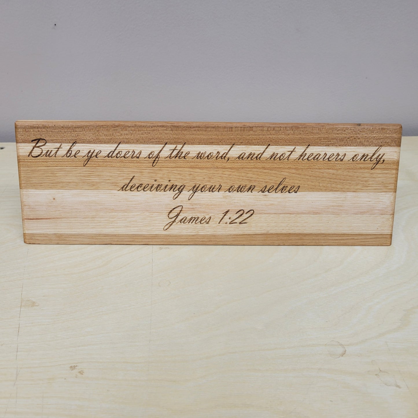 John 14:6 Wooden Bible Verse Plaque