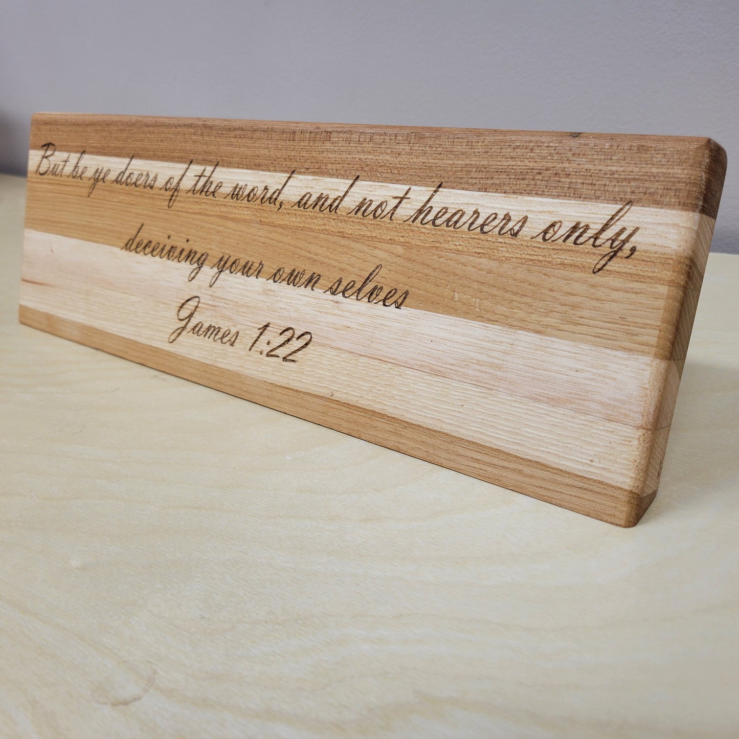 John 14:6 Wooden Bible Verse Plaque