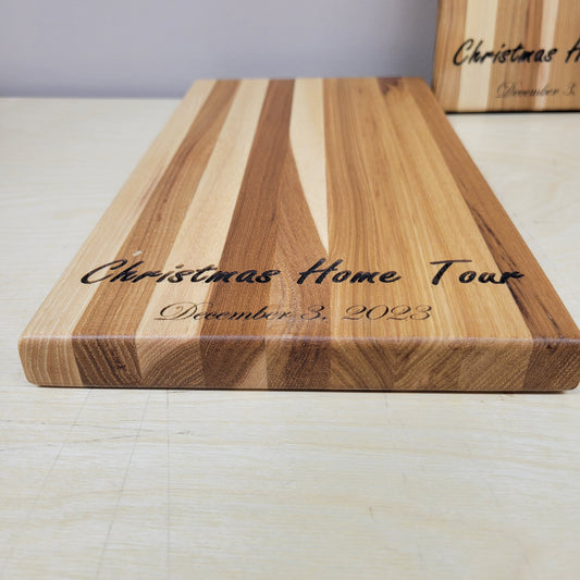 Custom Laser Engraved Cheese/Butter Board Request