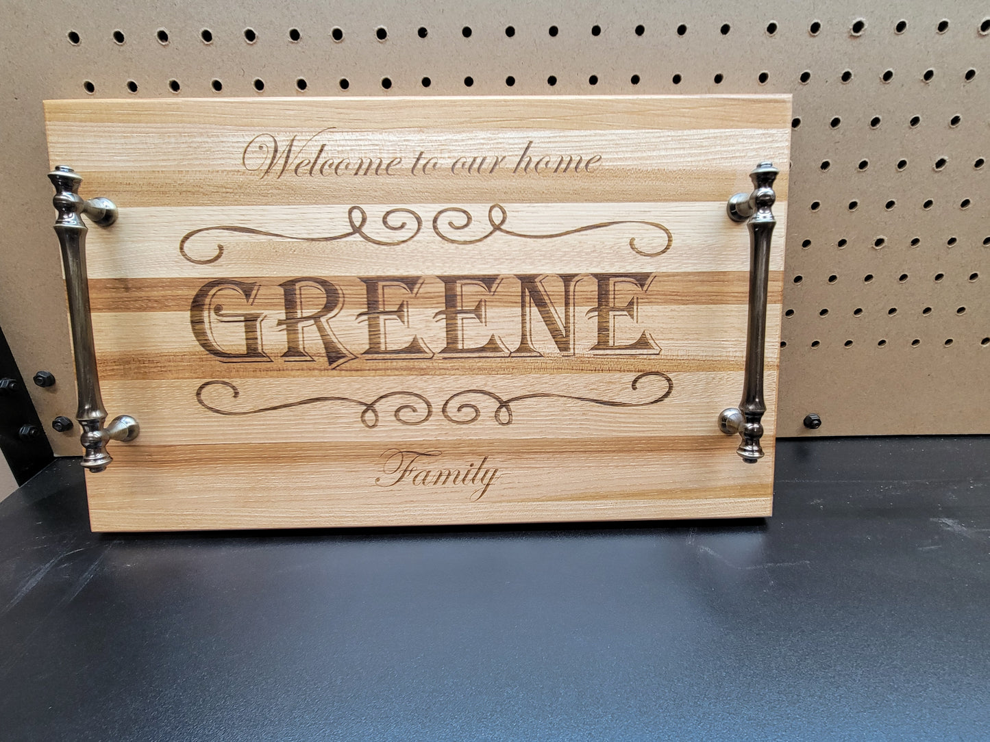 Hickory Personalized Serving Tray