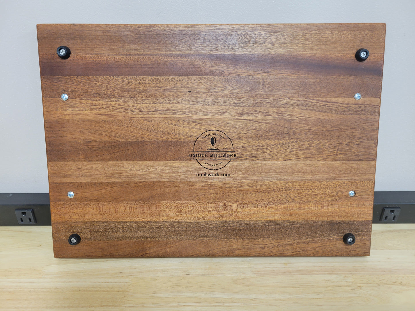 Mahogany Personalized Serving Tray