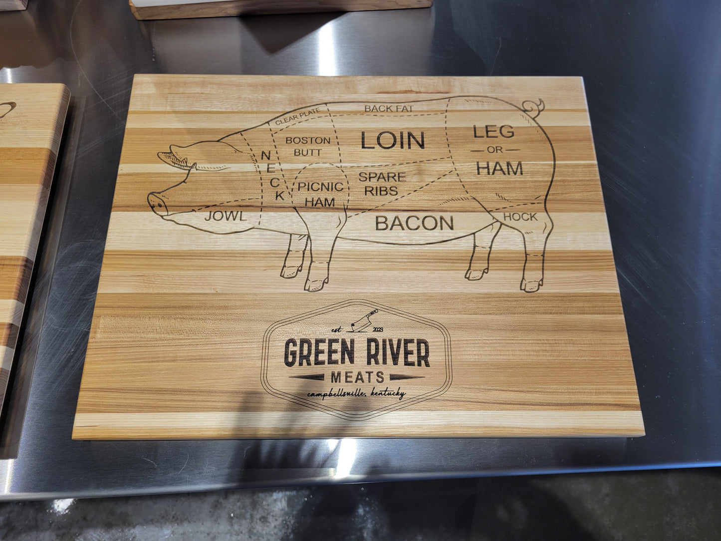 15 Hickory Cutting Boards with Your Business Logo