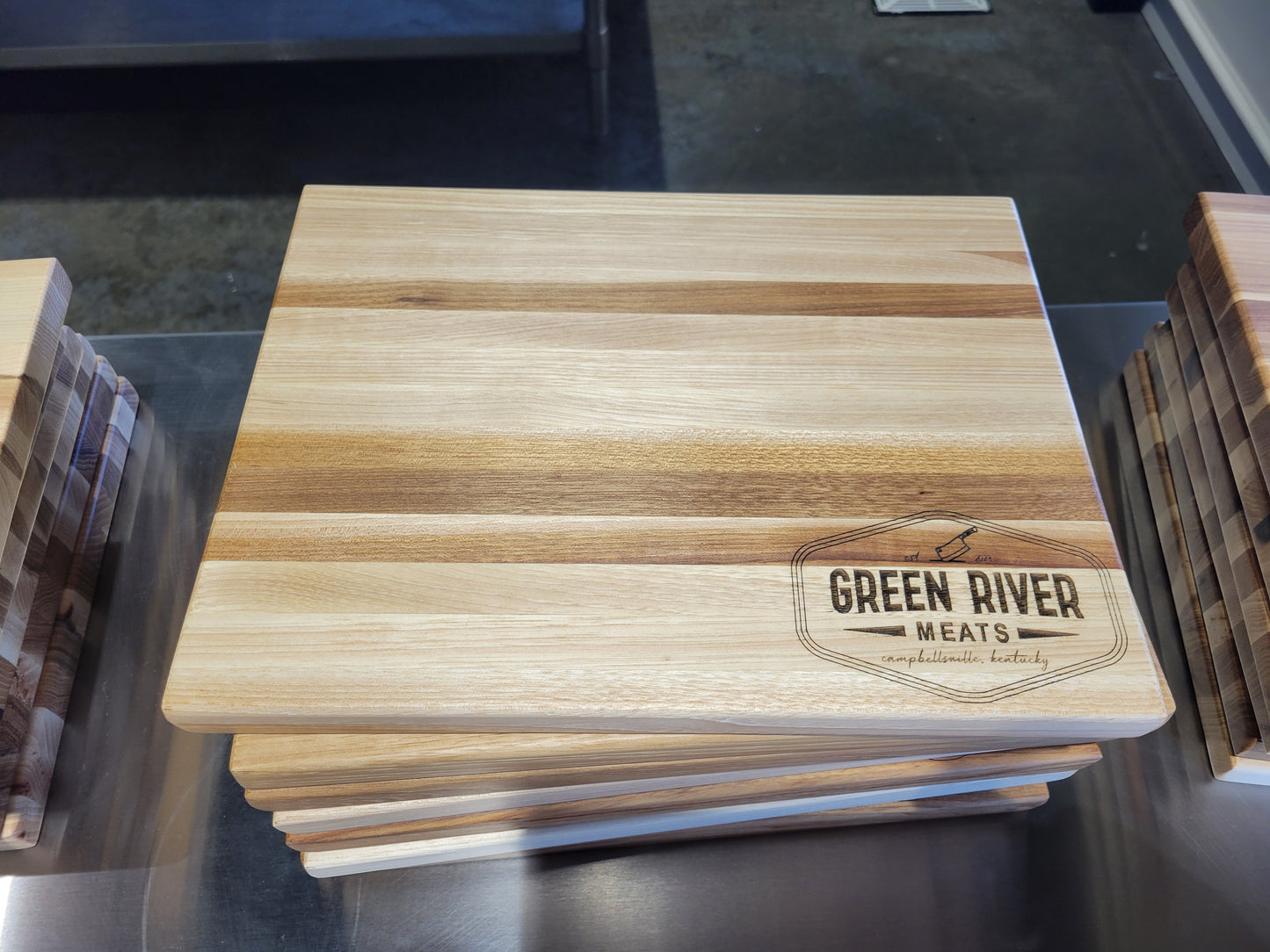 15 Hickory Cutting Boards with Your Business Logo