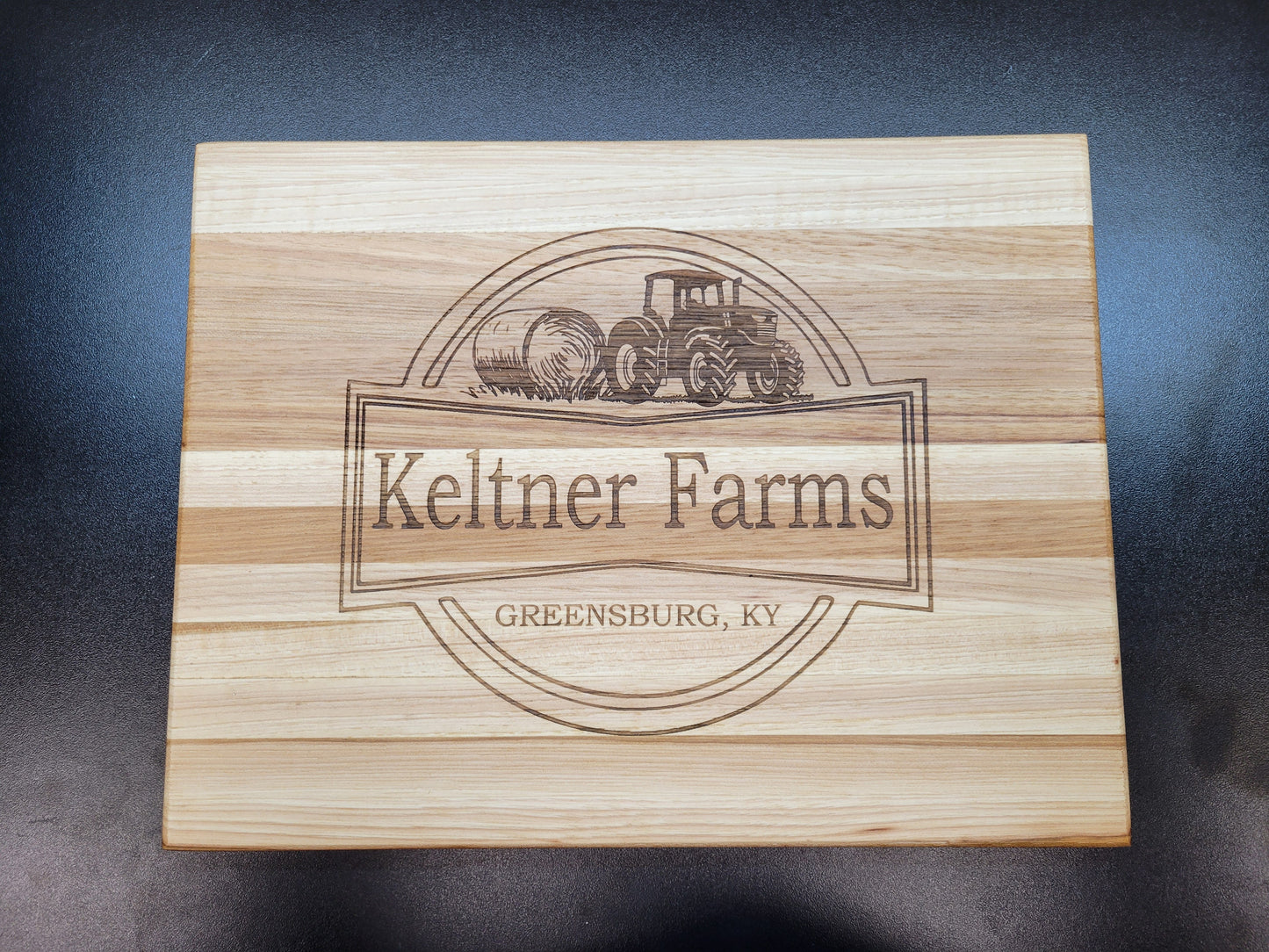 Hickory Cutting Board with Your Business Logo