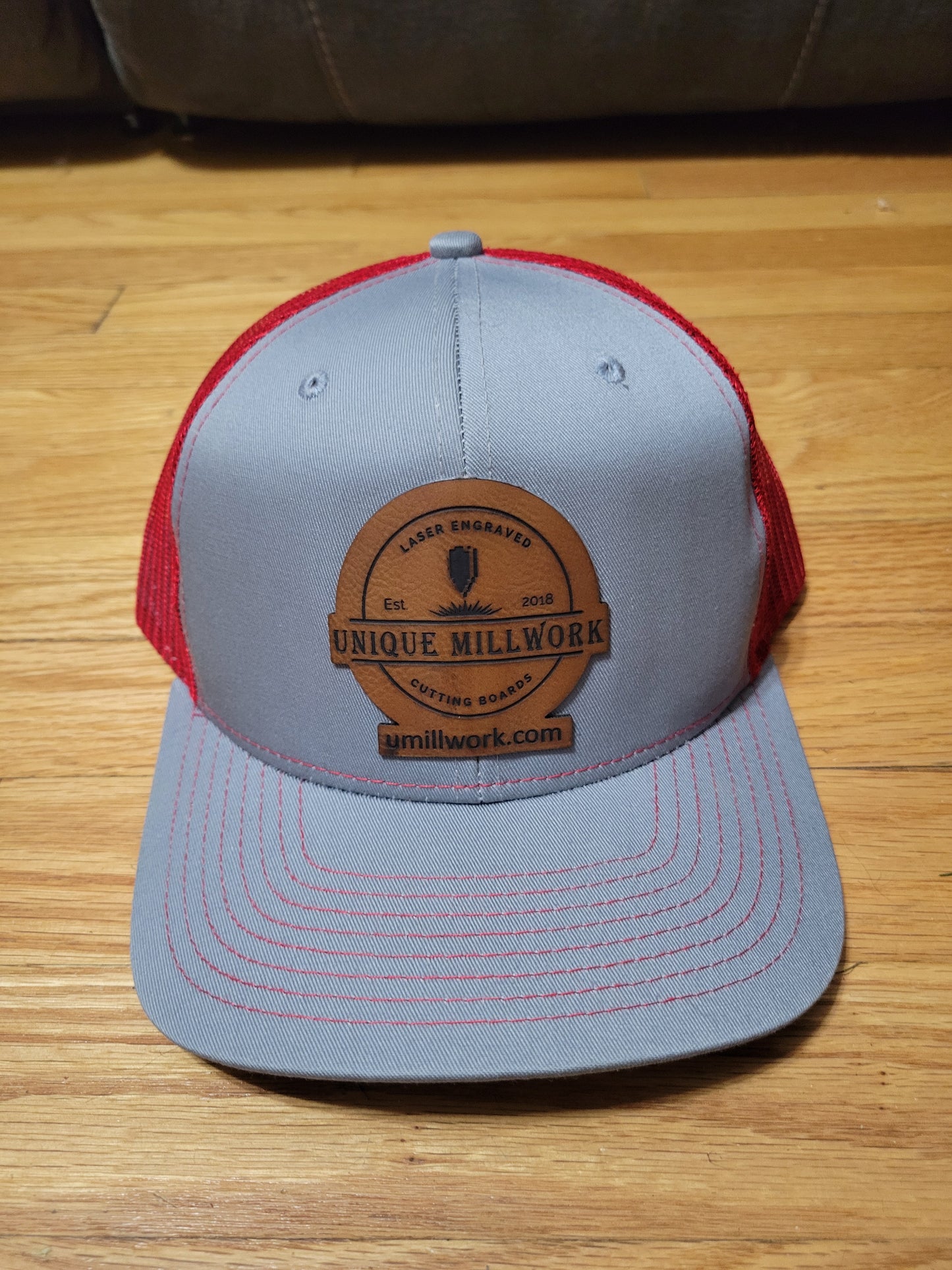 Custom Leather Patch Hats
