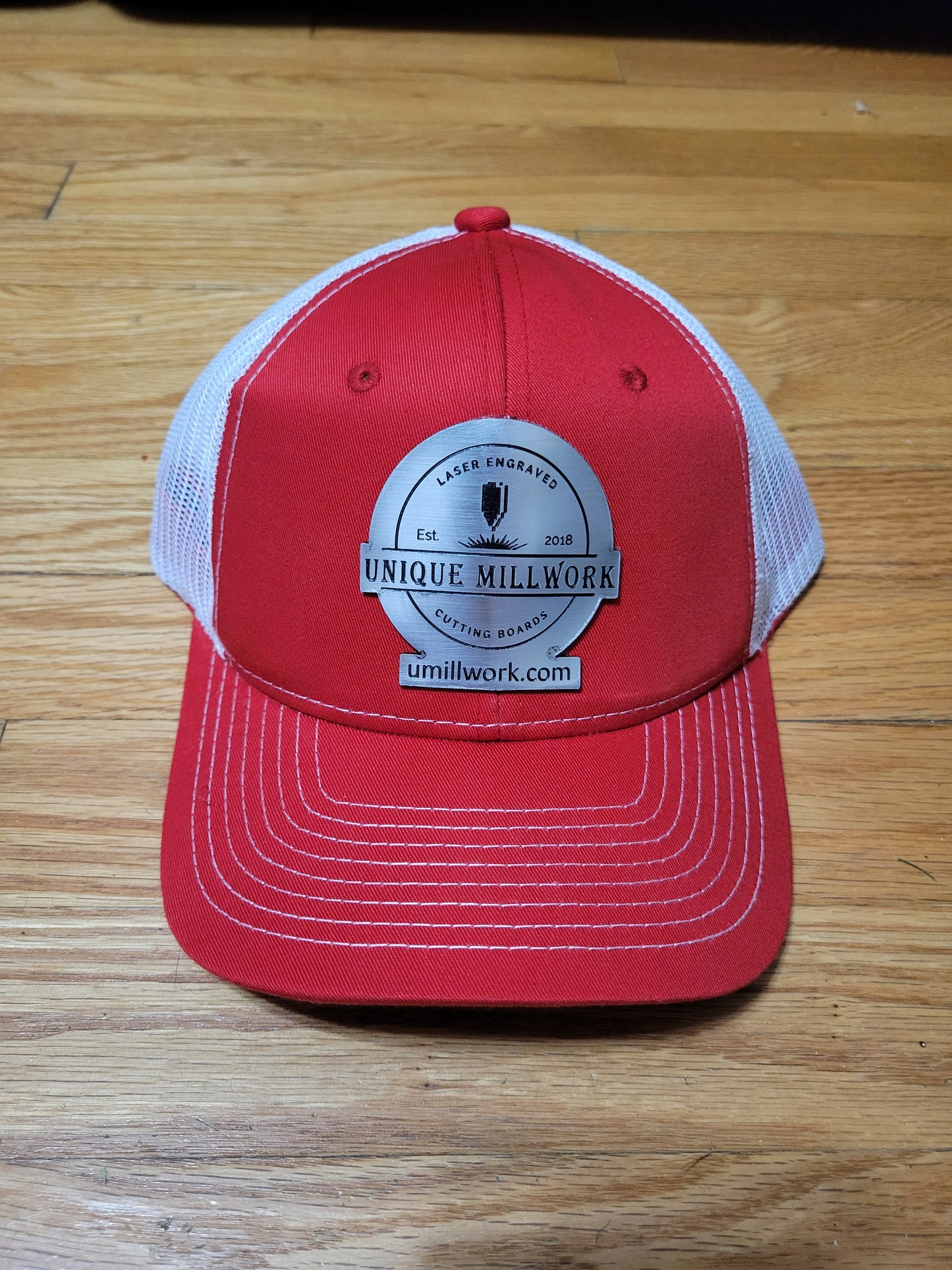 Custom Leather Patch Hats