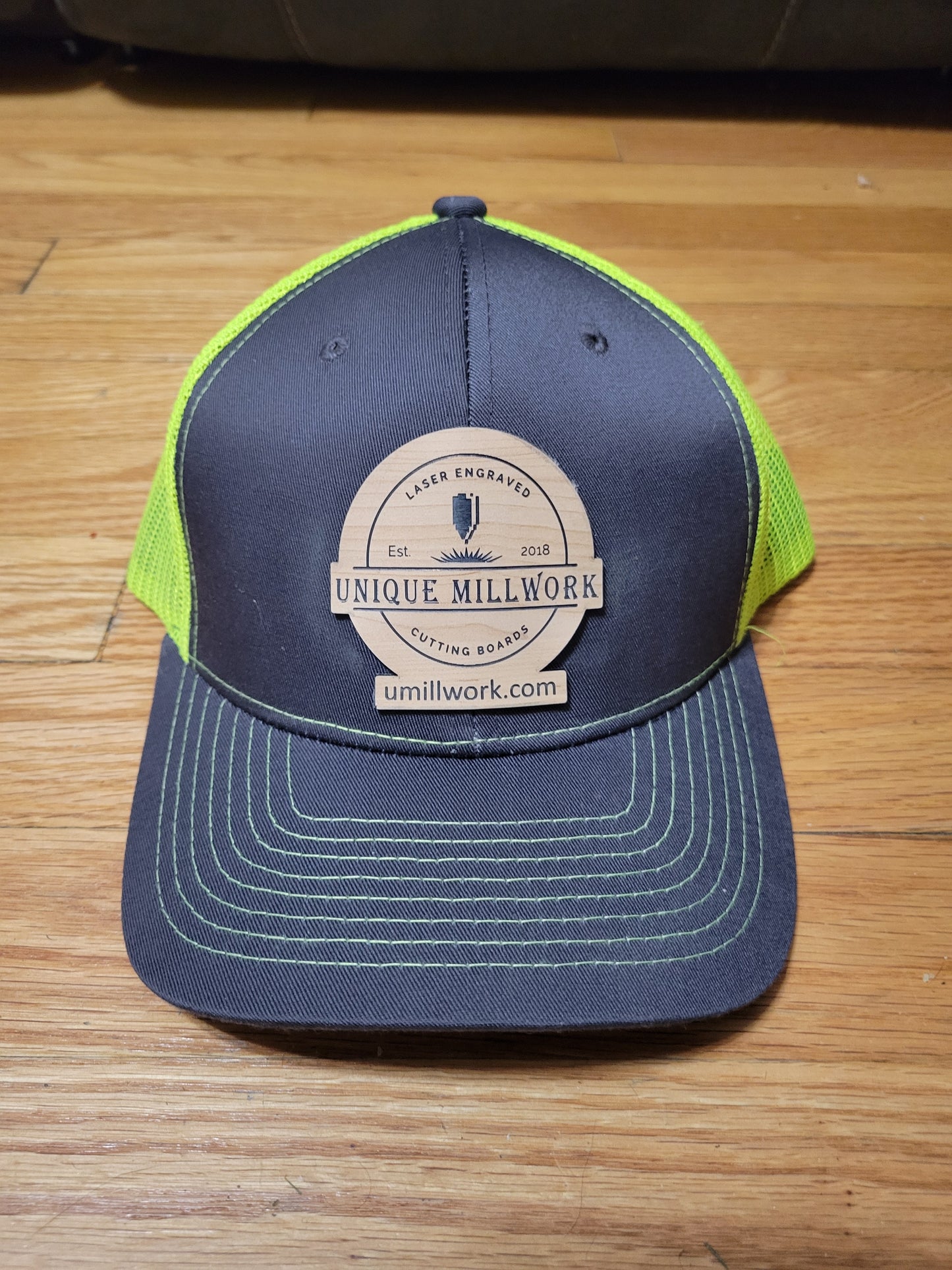Custom Leather Patch Hats