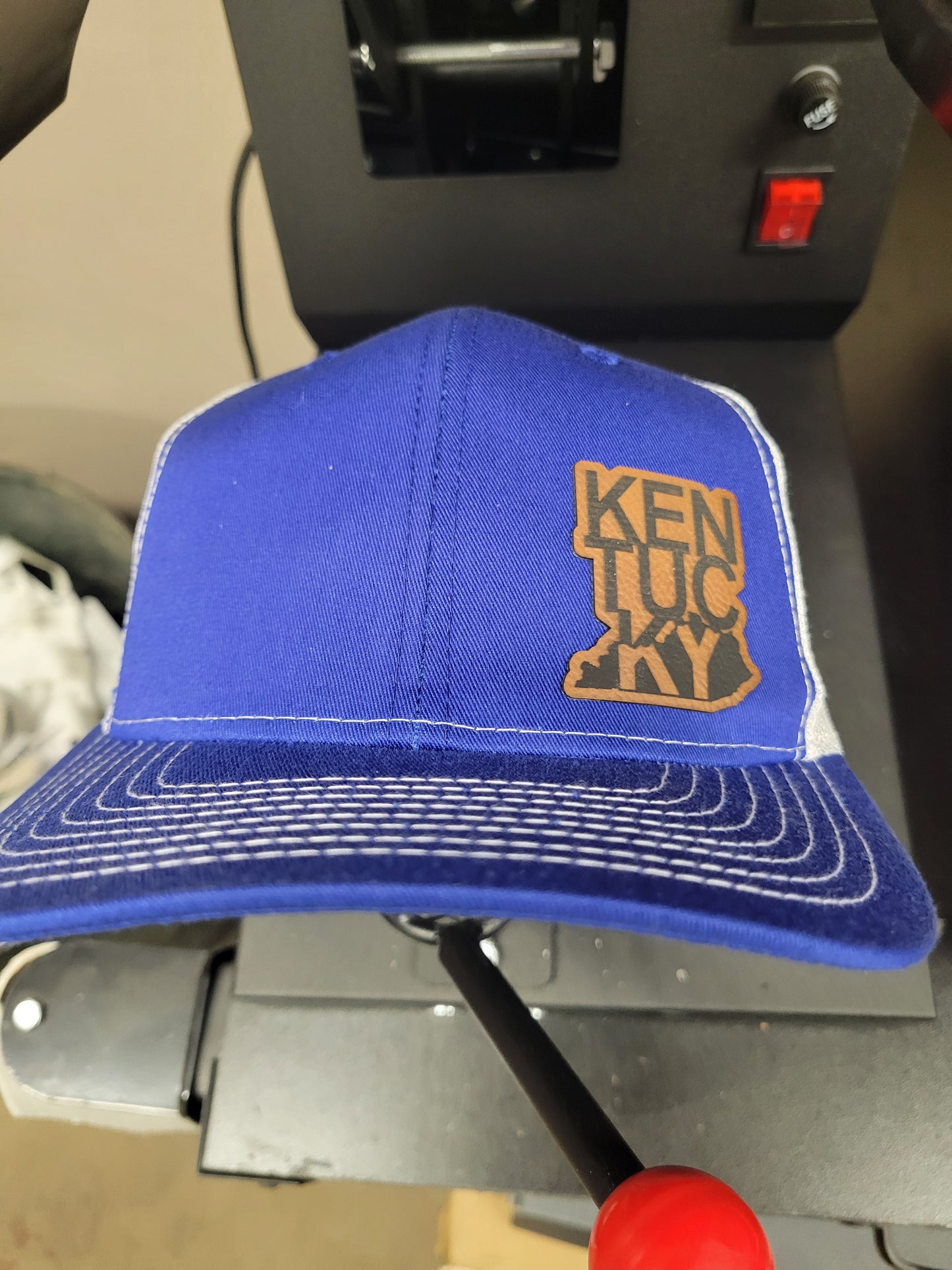 Custom Leather Patch Hats