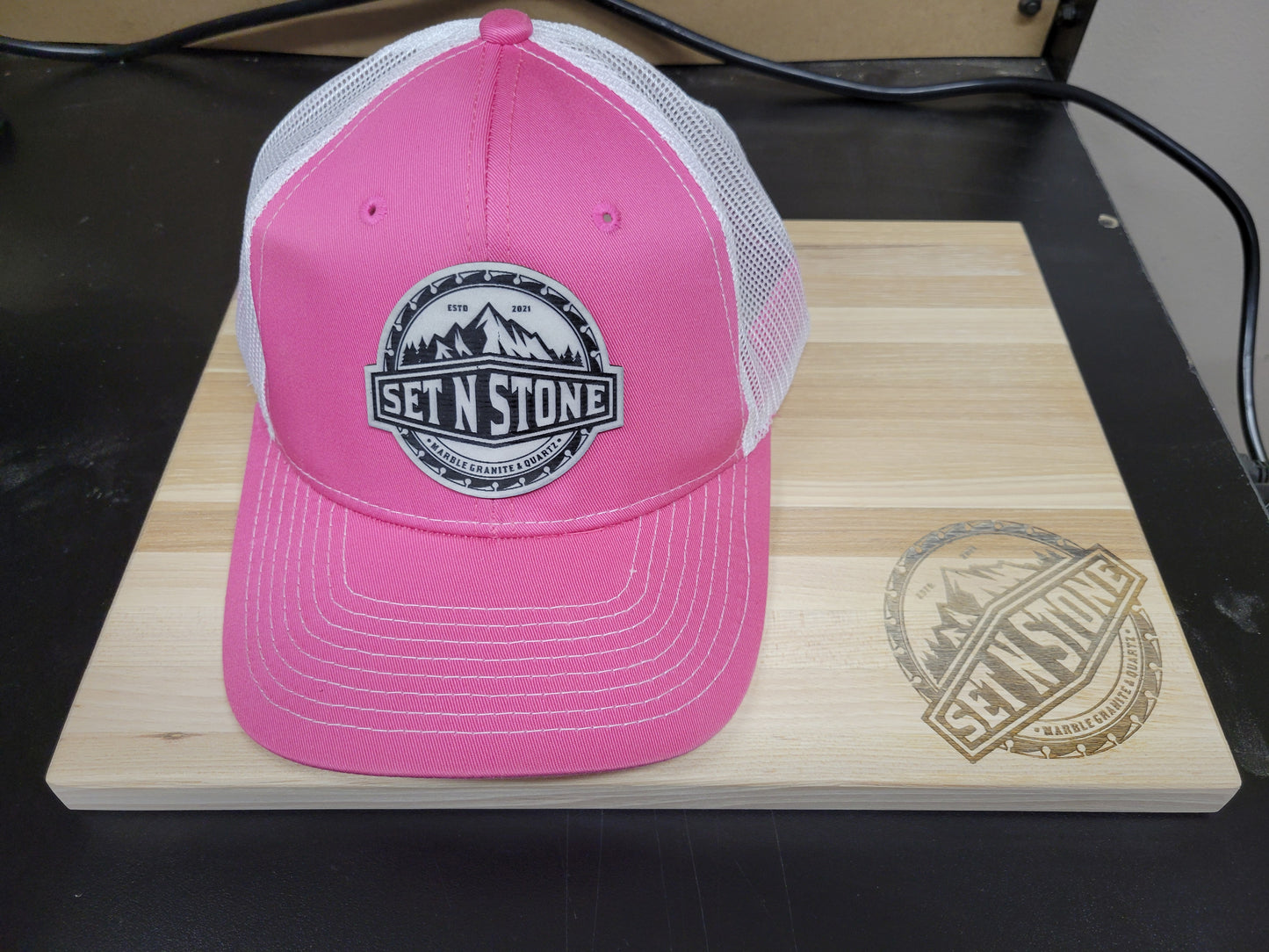 Custom Leather Patch Hats