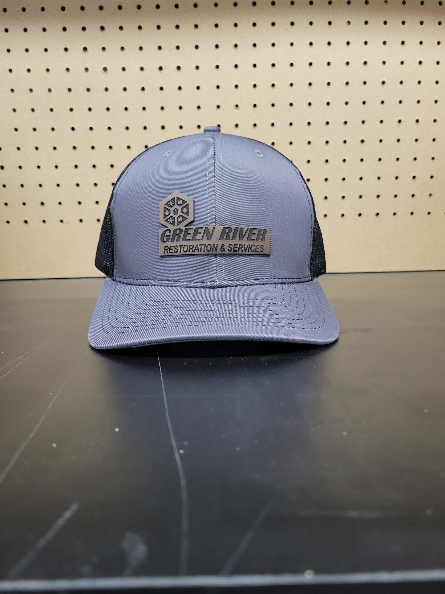 Custom Leather Patch Hats
