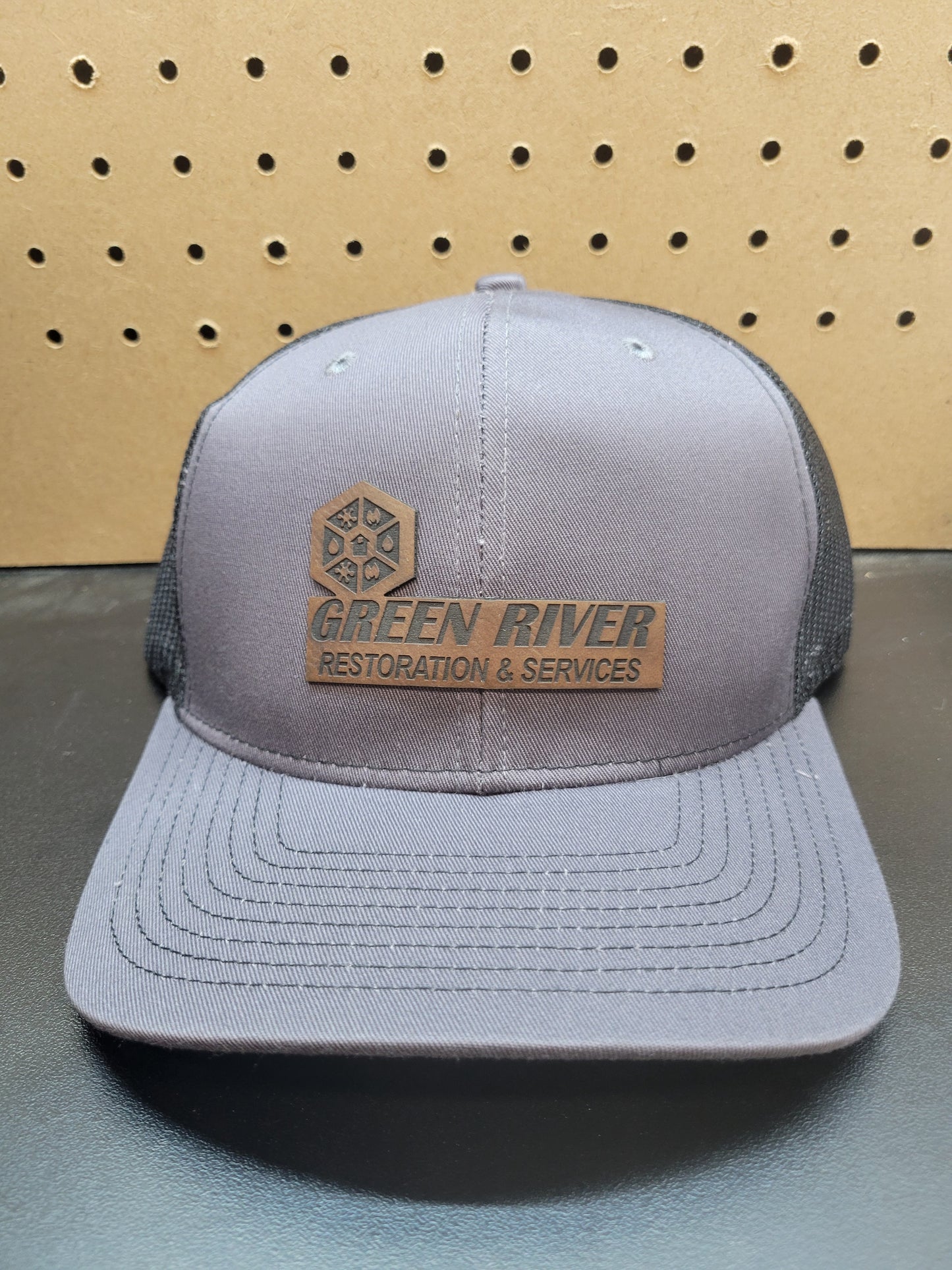 Custom Leather Patch Hats