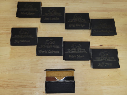 Custom Business Card Wallets