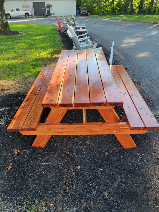 Cedar Picnic Table