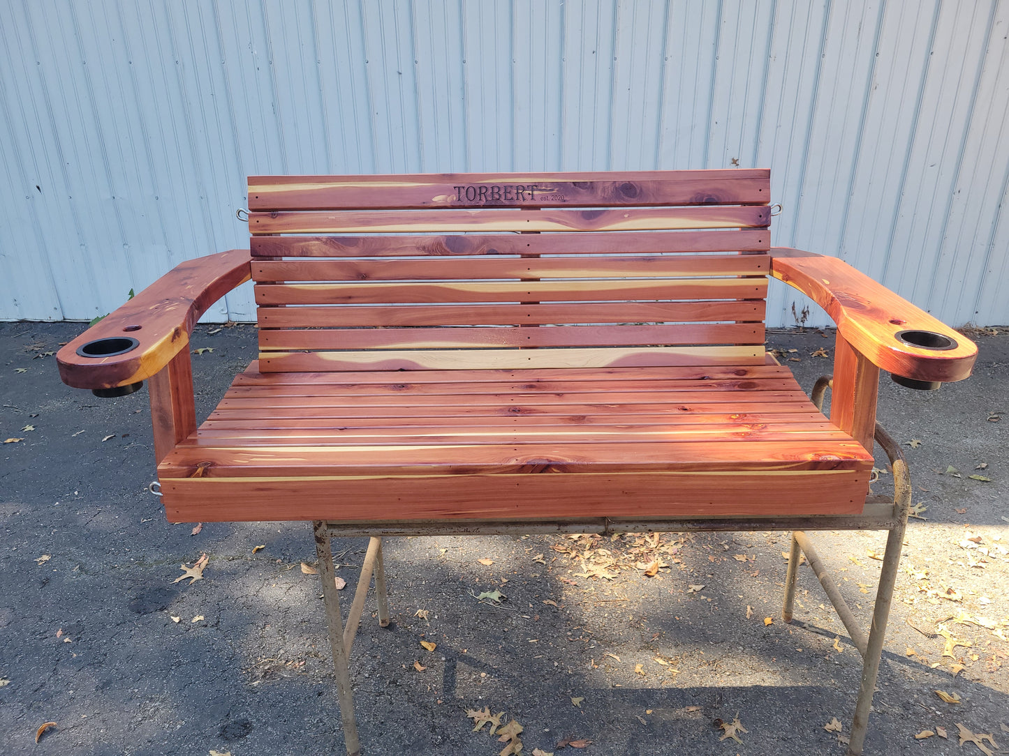 Cedar Porch Swing 4ft