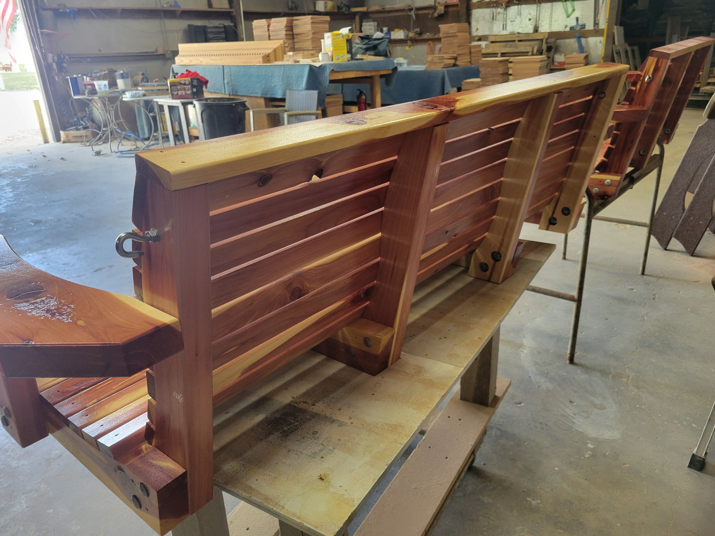 Cedar Porch Swing 5ft