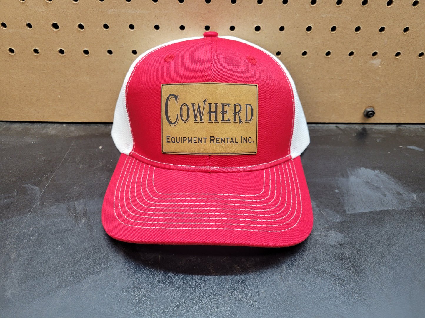 Custom Leather Patch Hats