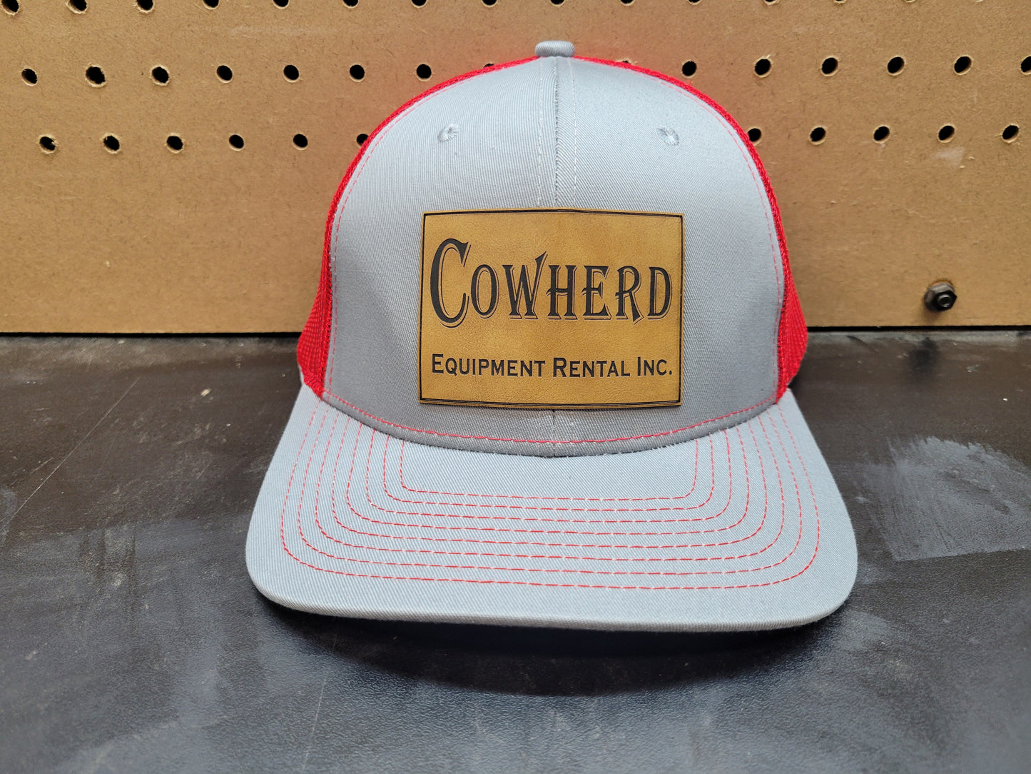 Custom Leather Patch Hats