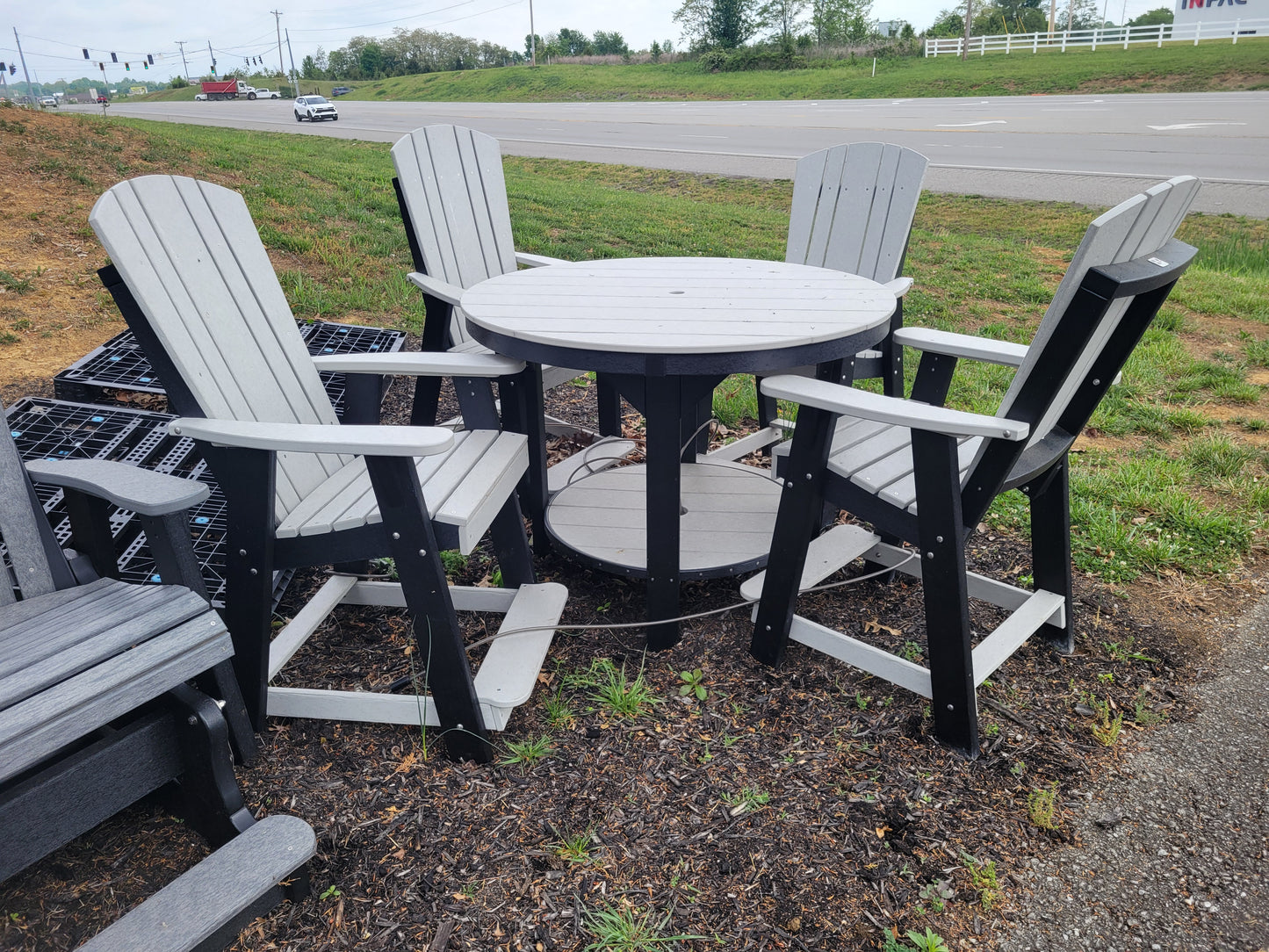 Pub Table and Chairs