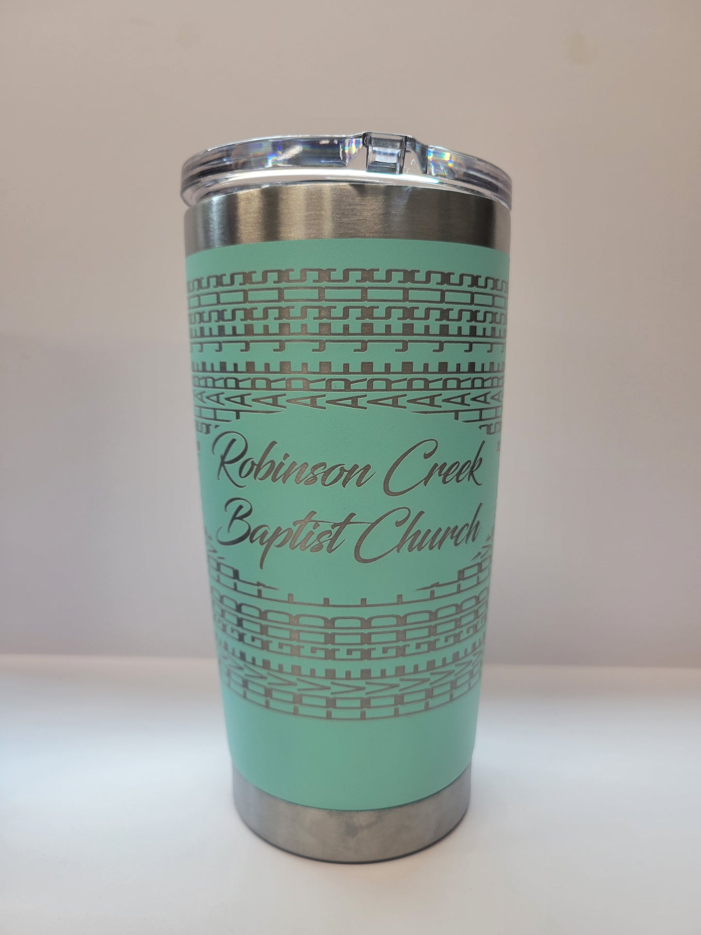 Church Name with Share Jesus 20oz Drink Tumblers (Full Wrap)