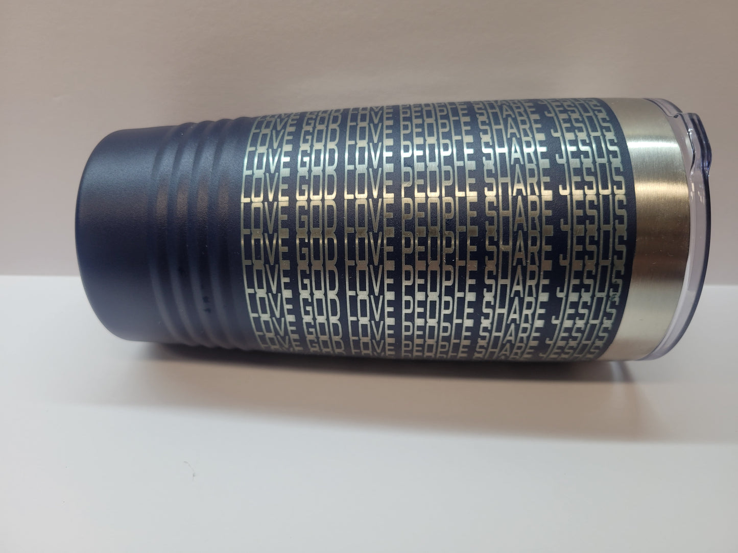 Church Name with Share Jesus 20oz Drink Tumblers (Full Wrap)