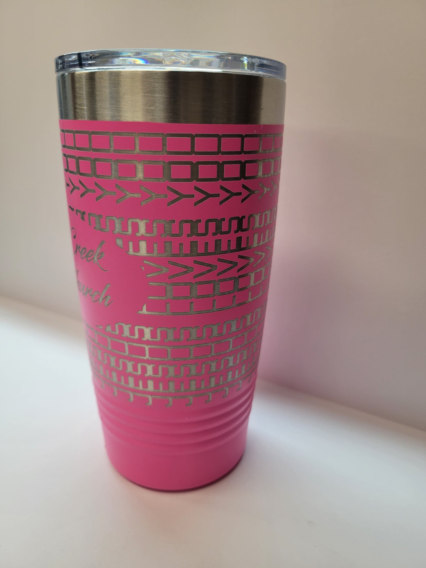Church Name with Jesus Loves You 20oz Drink Tumblers (Full Wrap)