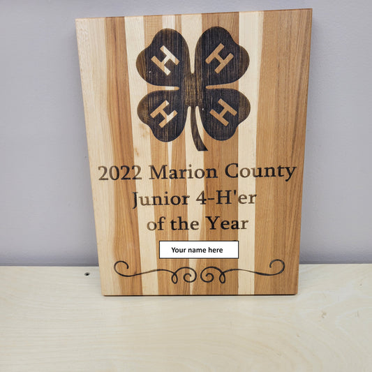 Custom Awards Plaque Request