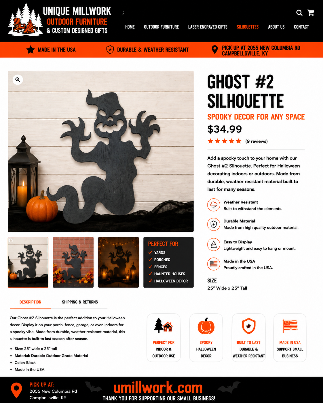 Halloween Grost #2 Silhouette