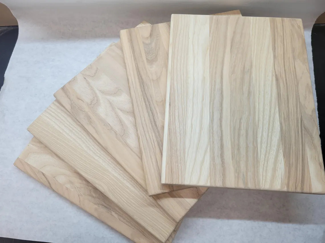 Bulk order of 5 Ash Cutting Boards FAST SHIP